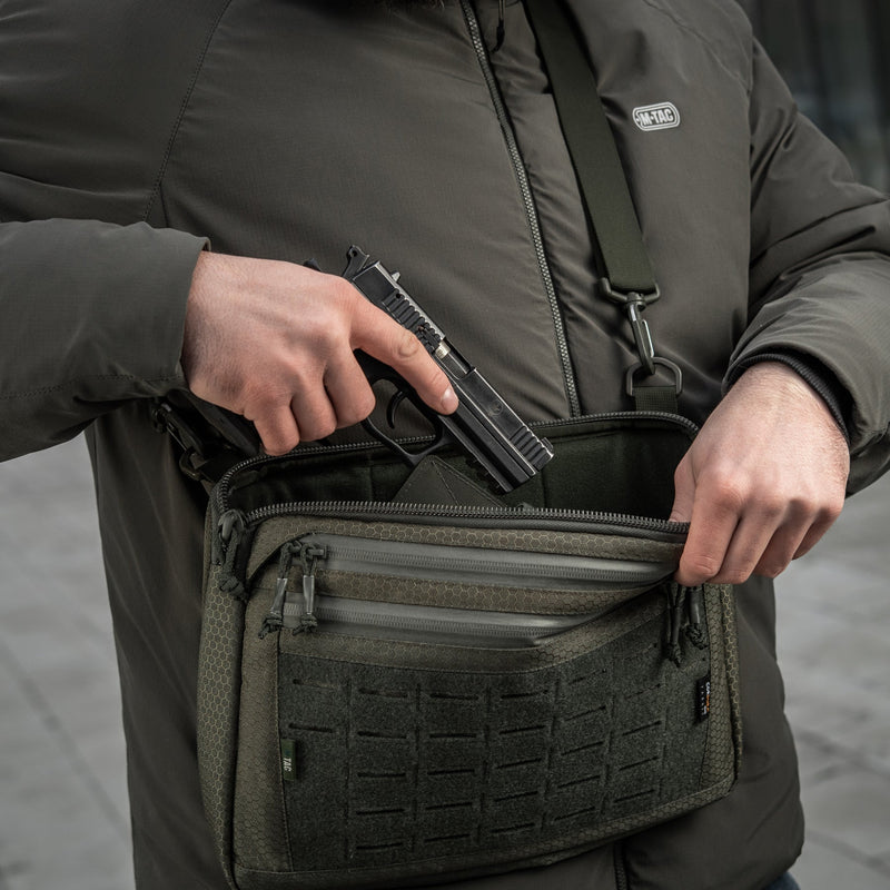 Load image into Gallery viewer, M-Tac Admin Bag Large Elite Hex with Loop