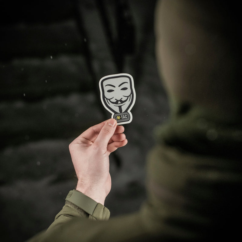 Load image into Gallery viewer, M-Tac Sticker Anonymous Reflective