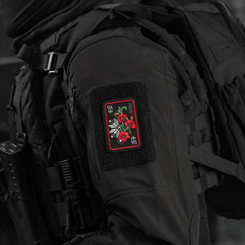 Load image into Gallery viewer, M-Tac Patch Ornament Poppy Embroidery