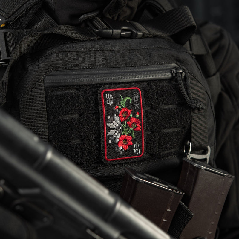 Load image into Gallery viewer, M-Tac Patch Ornament Poppy Embroidery