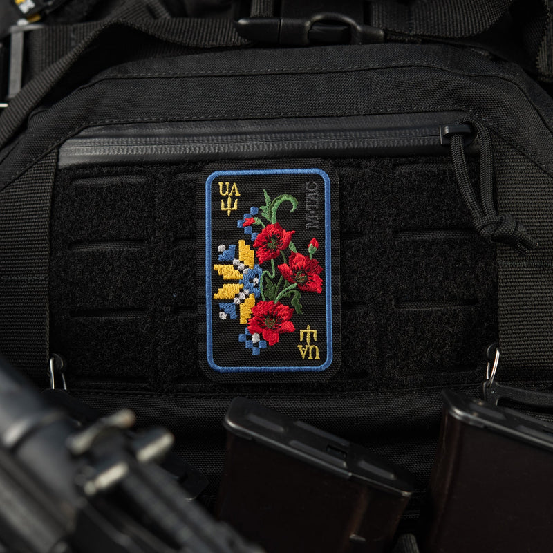 Load image into Gallery viewer, M-Tac Patch Ornament Poppy Embroidery