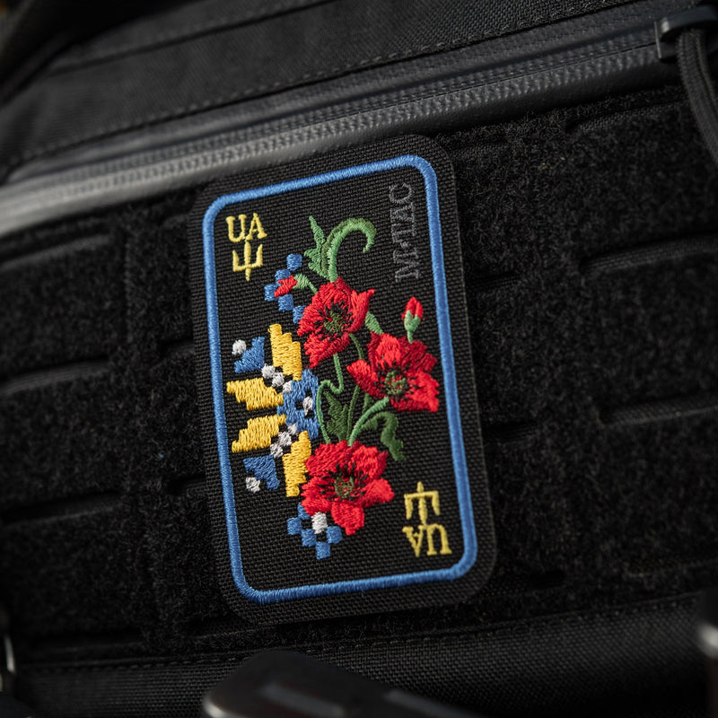 Load image into Gallery viewer, M-Tac Patch Ornament Poppy Embroidery