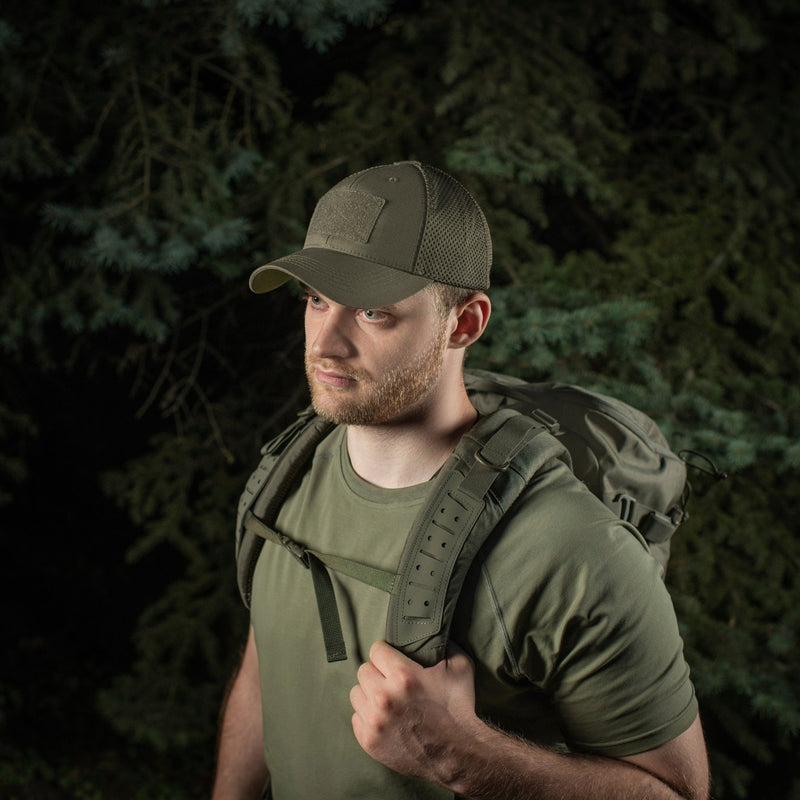 Load image into Gallery viewer, M‑Tac Baseball Cap Mesh Flex Ripstop with Loop Panel