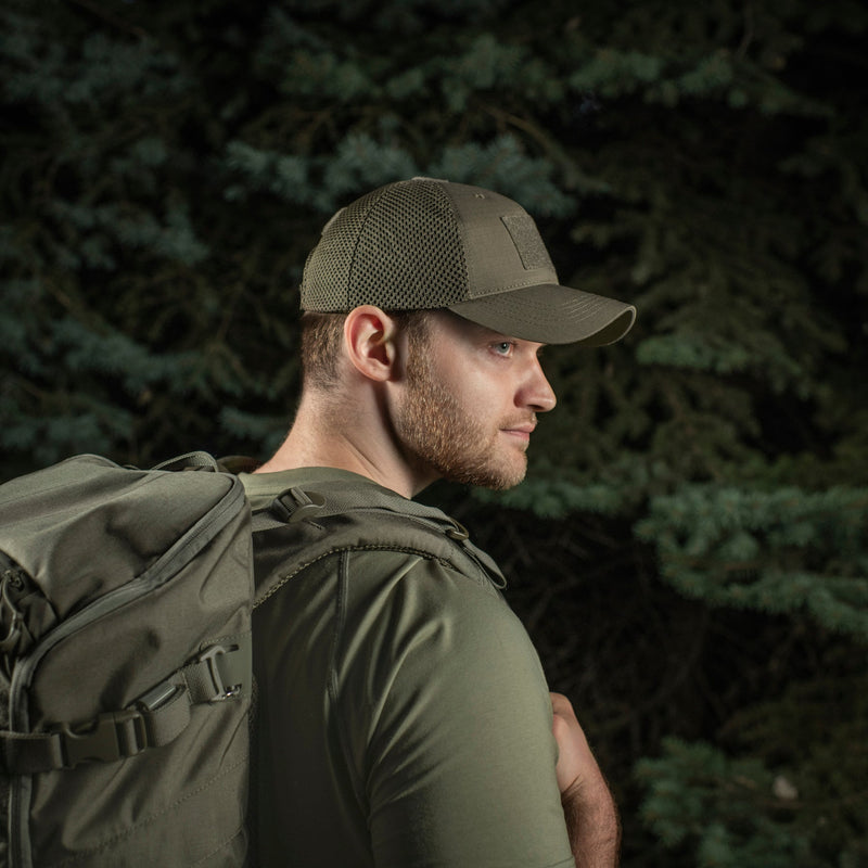 Load image into Gallery viewer, M‑Tac Baseball Cap Mesh Flex Ripstop with Loop Panel