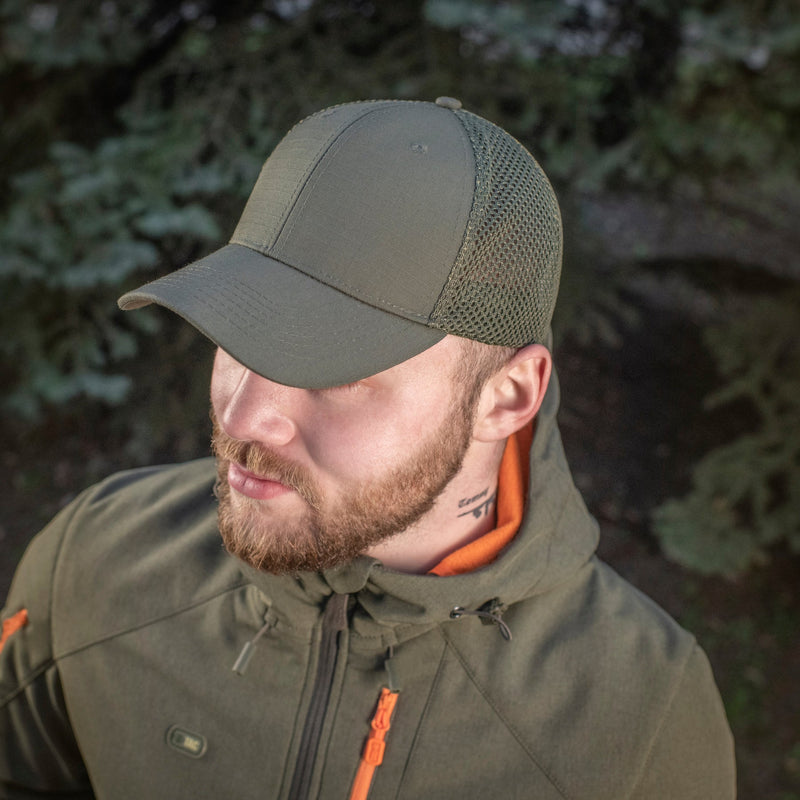 Load image into Gallery viewer, M‑Tac Baseball Cap Mesh Flex Ripstop