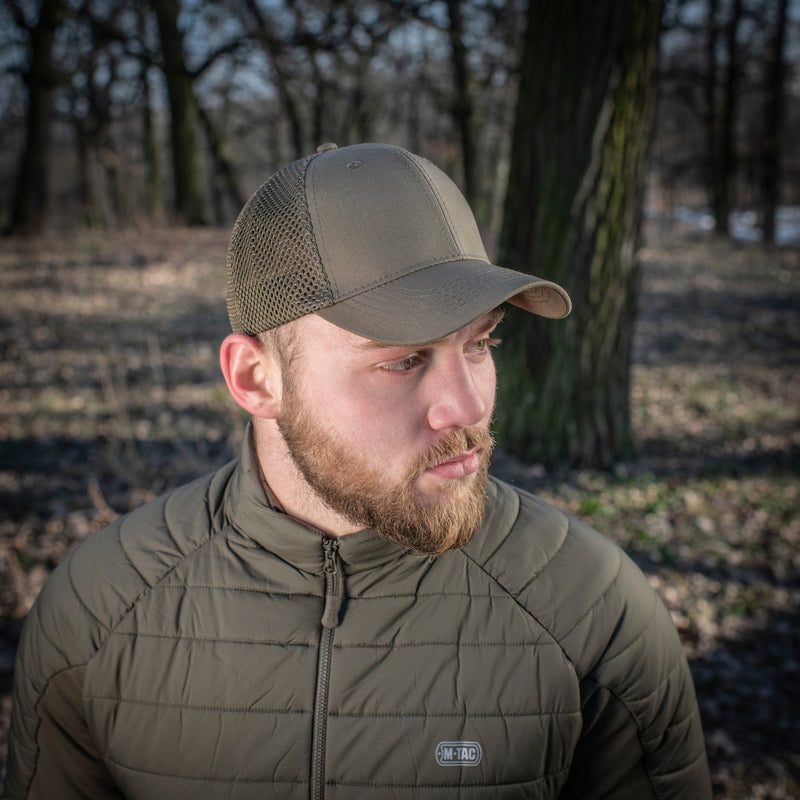 Load image into Gallery viewer, M‑Tac Baseball Cap Mesh Flex Ripstop