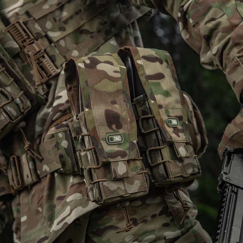 Load image into Gallery viewer, M-Tac Double AR/AK Mag Pouch with Flap