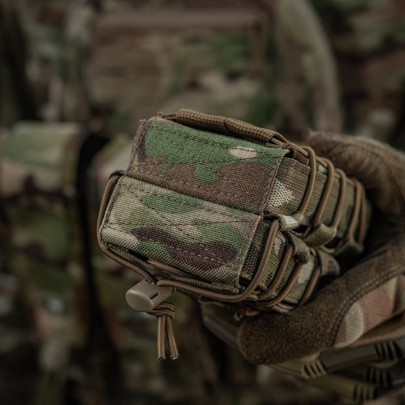 Load image into Gallery viewer, M-Tac Double AR/AK Mag Pouch with Flap