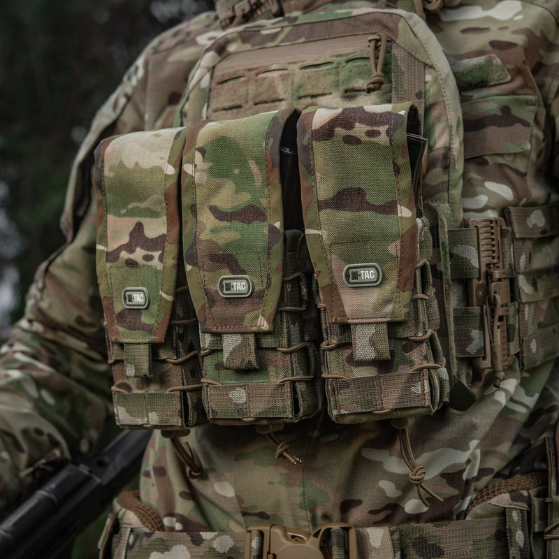 Load image into Gallery viewer, M-Tac Double AR/AK Mag Pouch with Flap