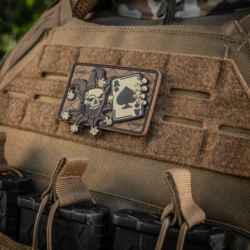 Load image into Gallery viewer, M-Tac patch Joker Skull 3D PVC