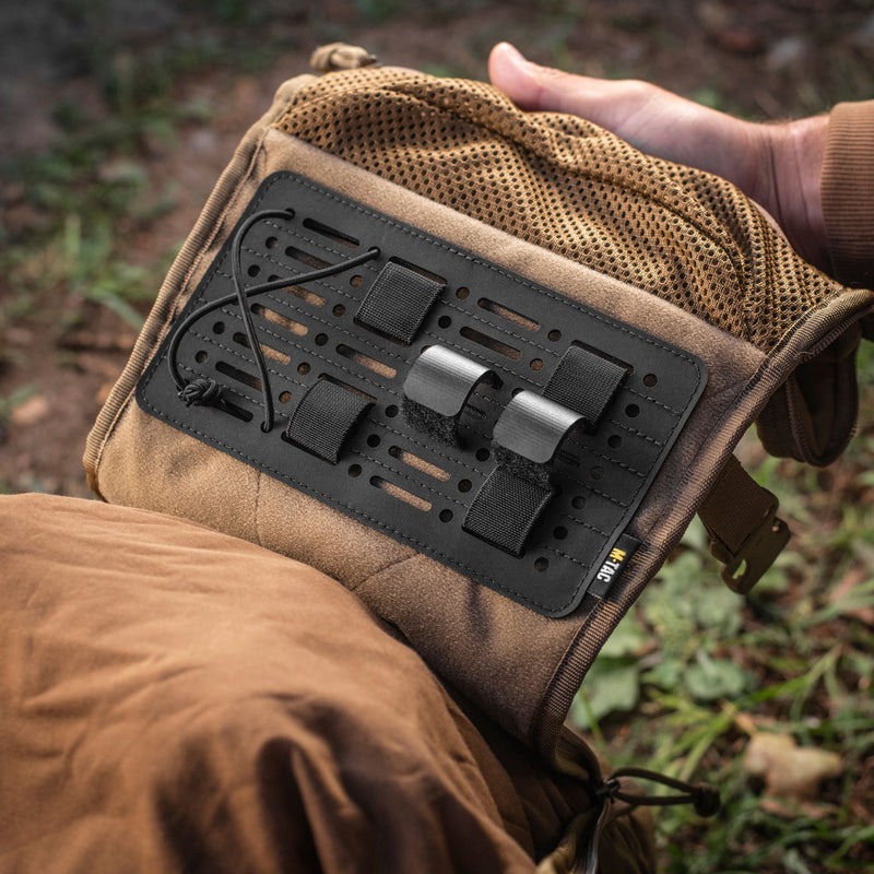 Load image into Gallery viewer, M-Tac Module Insert MOLLE 7.5"x4.5" Lasser Cut Black