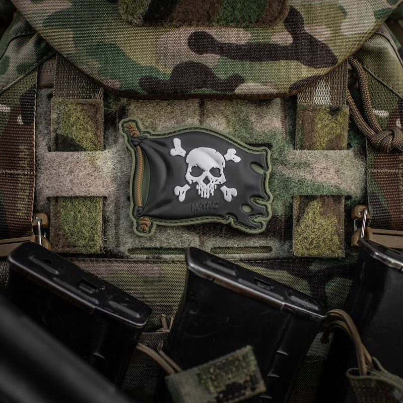 Load image into Gallery viewer, M-Tac Morale Patch Jolly Roger Pirate Flag