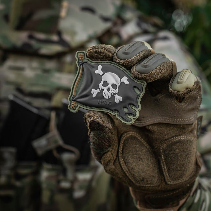 Load image into Gallery viewer, M-Tac Morale Patch Jolly Roger Pirate Flag