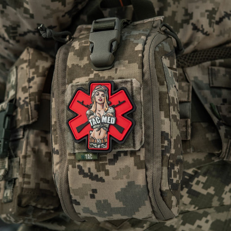 Load image into Gallery viewer, M-Tac Morale Patch Tactical TacMed PVC