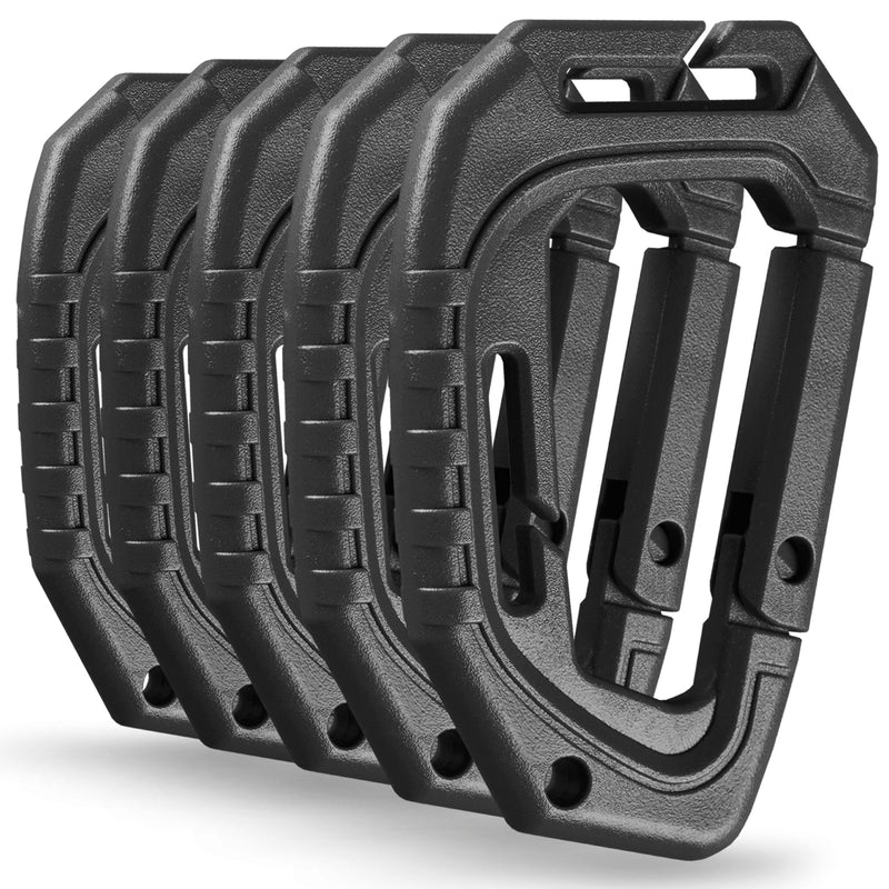 Load image into Gallery viewer, M-Tac Plastic Tactical Carabiners (Set of 5)