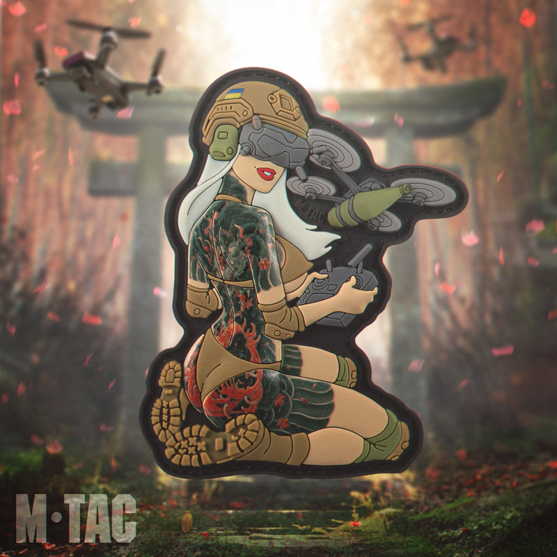 Load image into Gallery viewer, M-Tac Morale Patch Tactical Girl