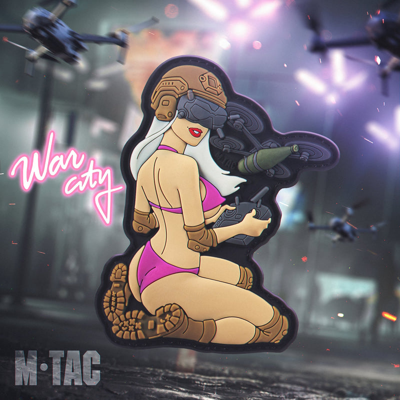 Load image into Gallery viewer, M-Tac Morale Patch Tactical Girl
