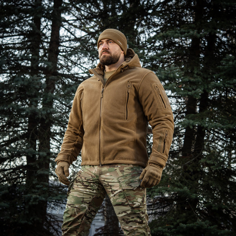 Load image into Gallery viewer, M‑Tac Fleece Jacket Windblock Division Gen II