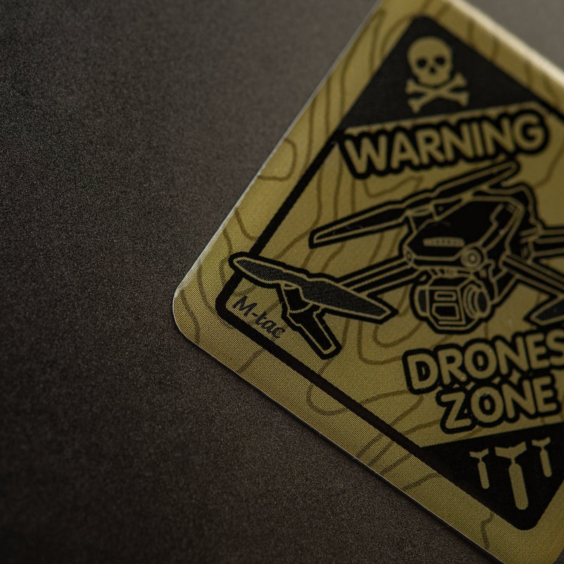Load image into Gallery viewer, M-Tac Embossed Sticker Drones Zone