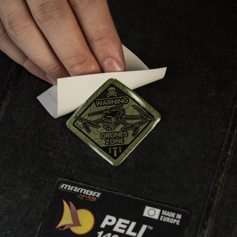 Load image into Gallery viewer, M-Tac Embossed Sticker Drones Zone