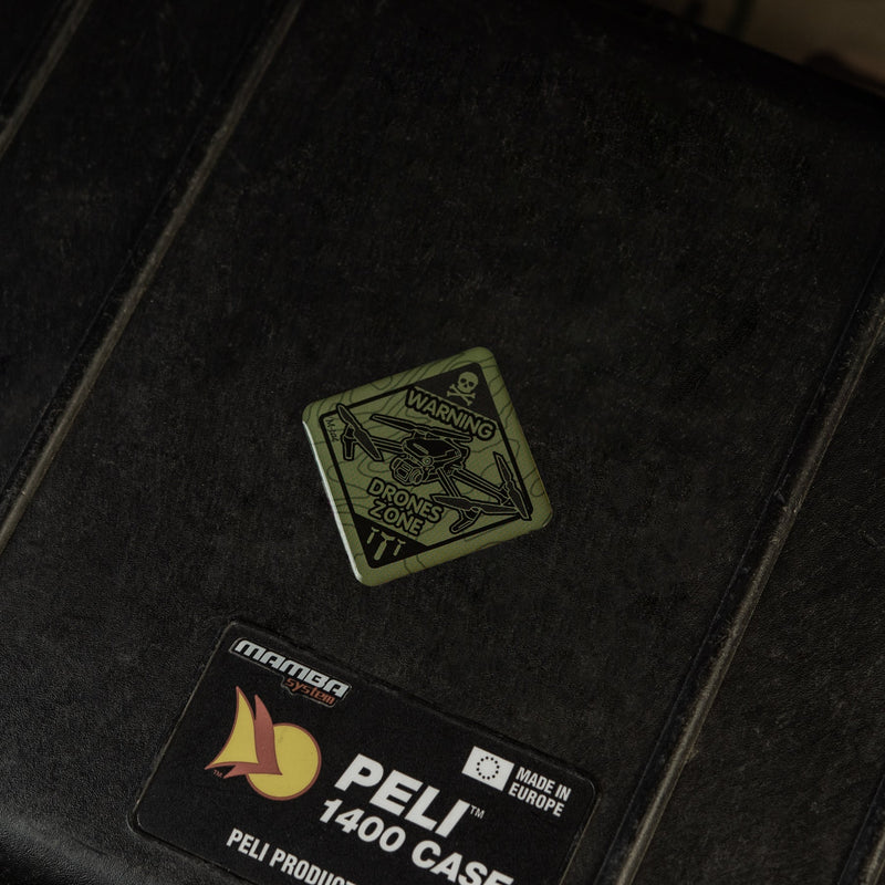 Load image into Gallery viewer, M-Tac Embossed Sticker Drones Zone
