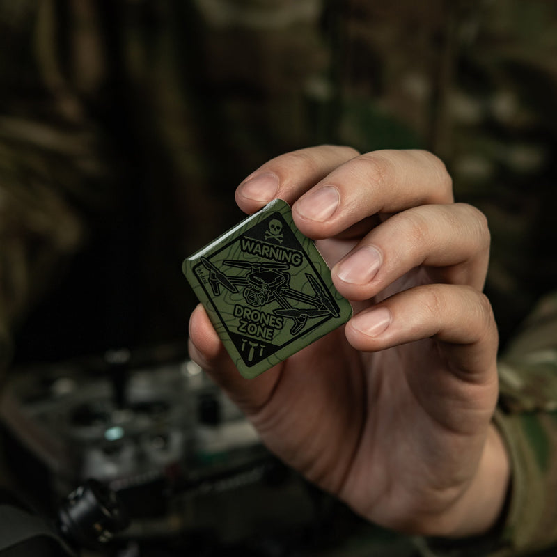 Load image into Gallery viewer, M-Tac Embossed Sticker Drones Zone