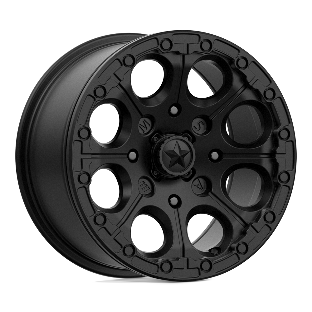 Msa Offroad Wheels M44 Cannon Beadlock Satin Black