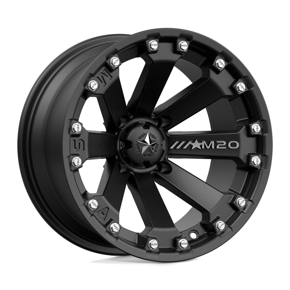 Msa Offroad Wheels M20 Kore Satin Black