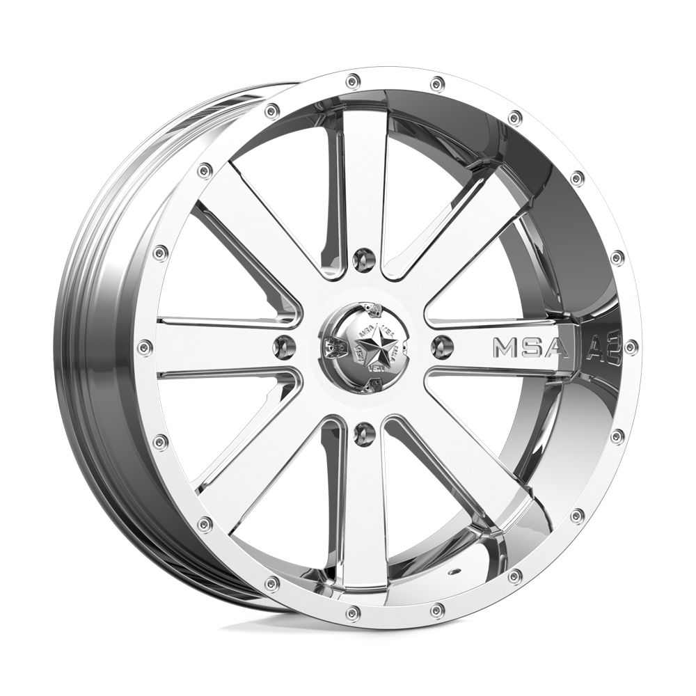Msa Offroad Wheels M34 Flash Chrome