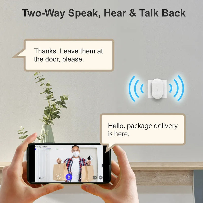 Load image into Gallery viewer, Rexing SDB1 + Free 2 Year Warranty Smart Wireless Video Doorbell Camera 1080p Recording with WiFi