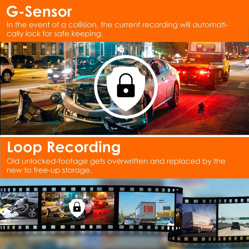 Load image into Gallery viewer, Rexing V33 3 Channel 1440p+1440p+1440p Front, Cabin and Rear Camera Dashcam with Built-in Wi-Fi & GPS