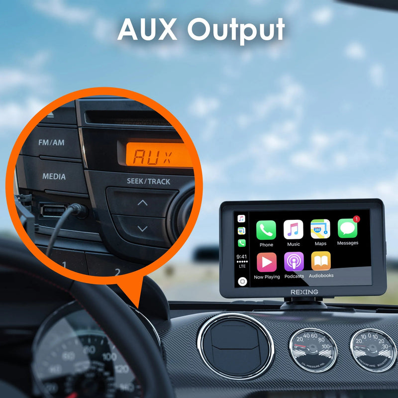 Load image into Gallery viewer, REXING W1 Multimedia Receiver W/ Backup Camera