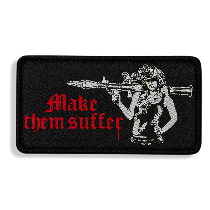 Load image into Gallery viewer, Make Them Suffer Embroidered Velcro Patch