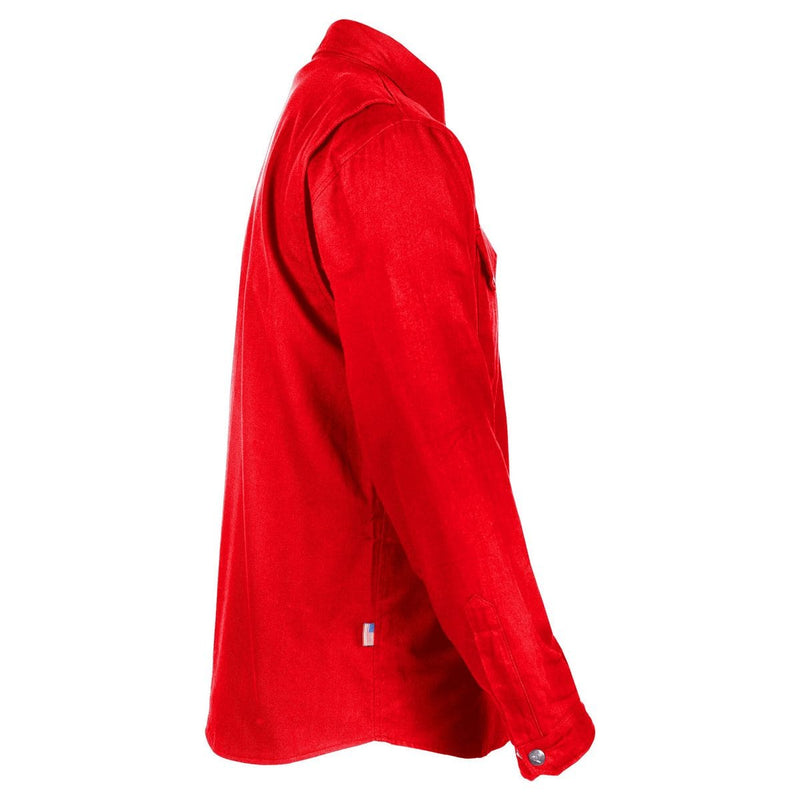 Load image into Gallery viewer, Protective Flannel Shirt - Red Solid