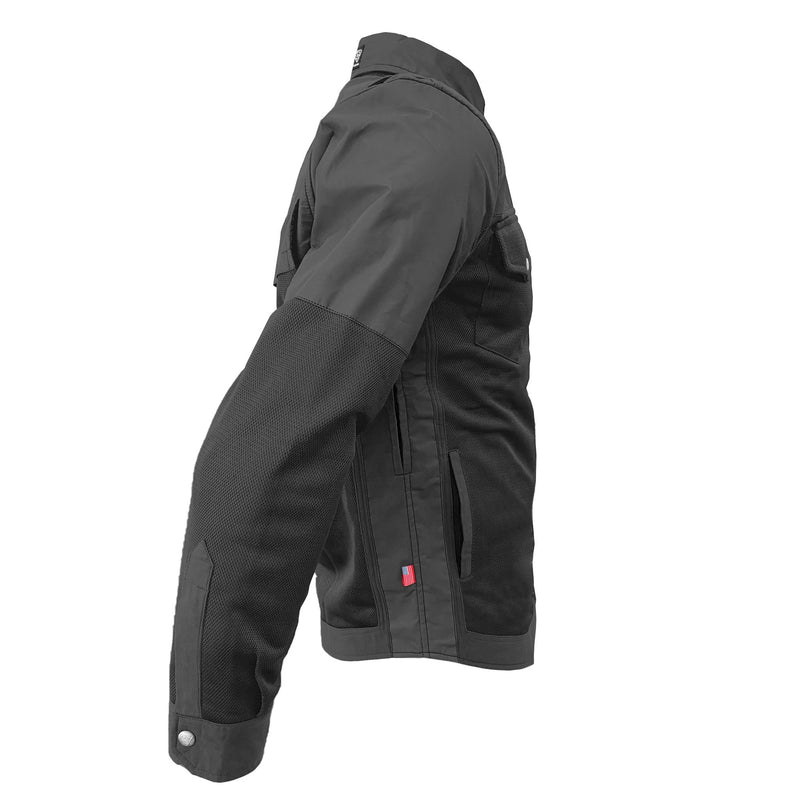 Load image into Gallery viewer, Summer Mesh Reflective Shirt "Nightfall Nebula" - Black