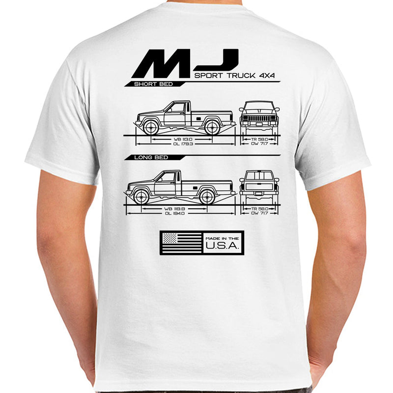 Load image into Gallery viewer, MJ Blueprint T-Shirt