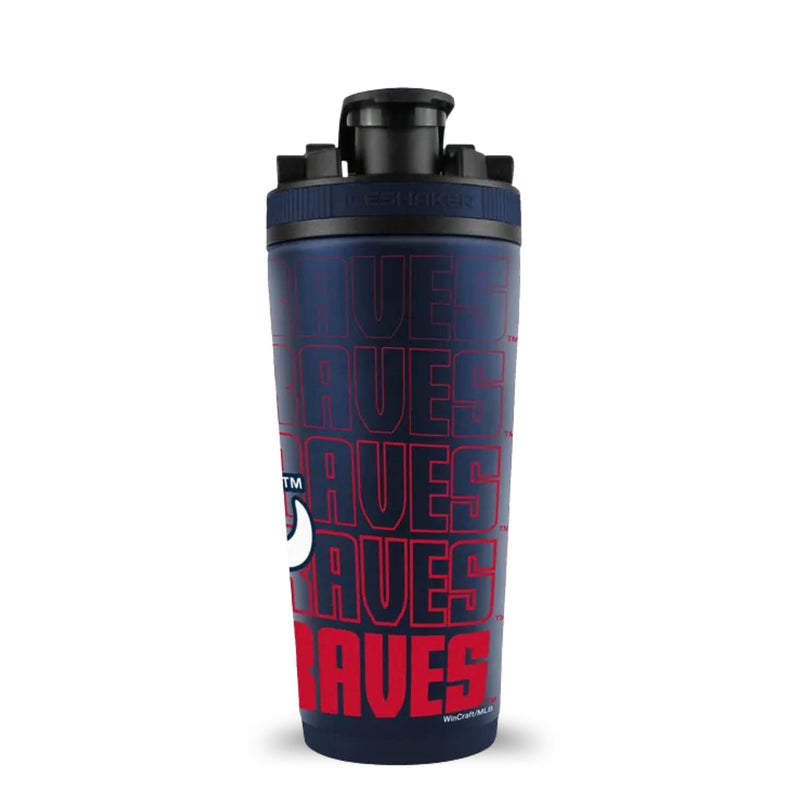 Load image into Gallery viewer, Officially Licensed Atlanta Braves 26oz Ice Shaker