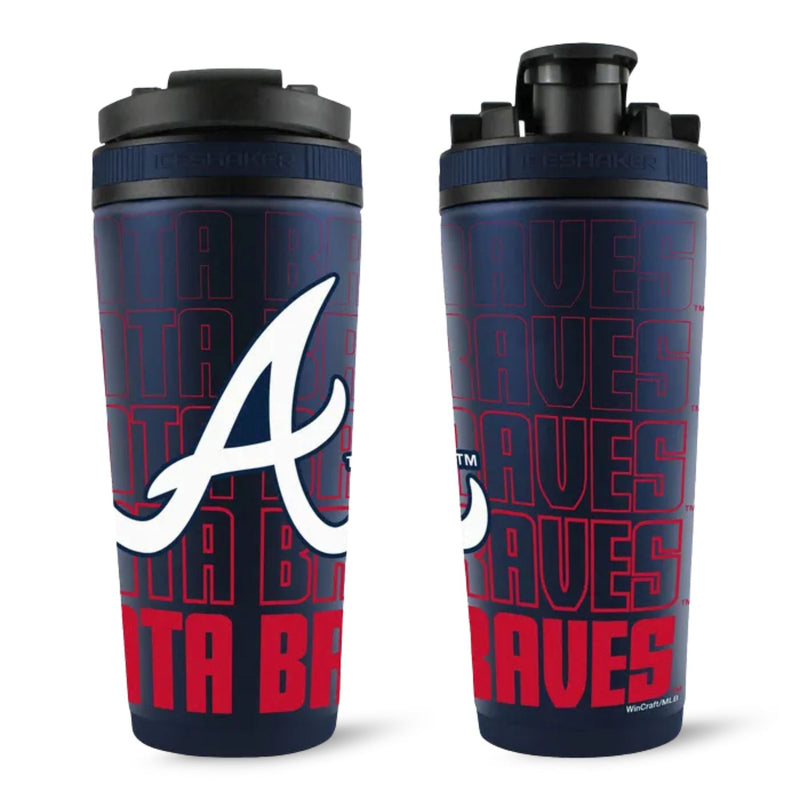 Load image into Gallery viewer, Officially Licensed Atlanta Braves 26oz Ice Shaker