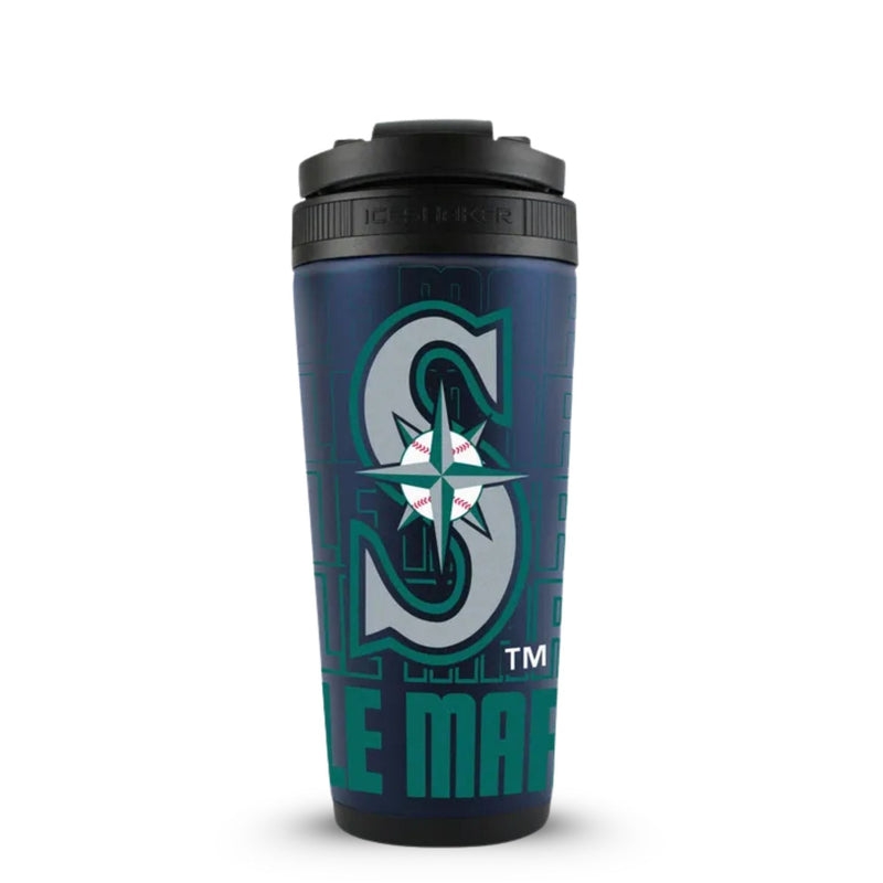 Load image into Gallery viewer, Officially Licensed Seattle Mariners 26oz Ice Shaker