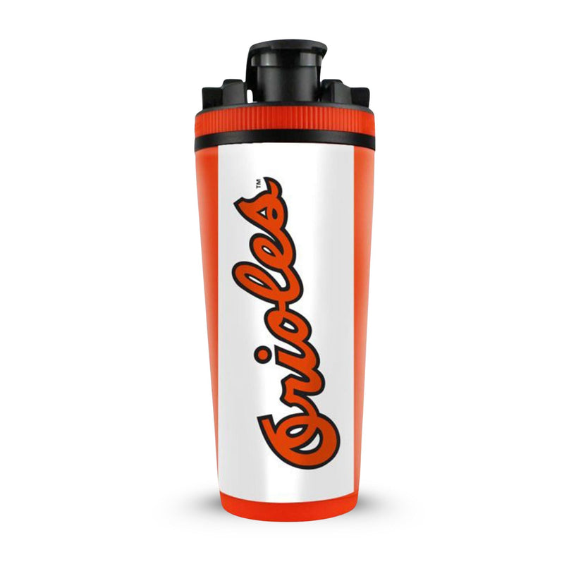 Load image into Gallery viewer, Officially Licensed Baltimore Orioles 26oz Ice Shaker