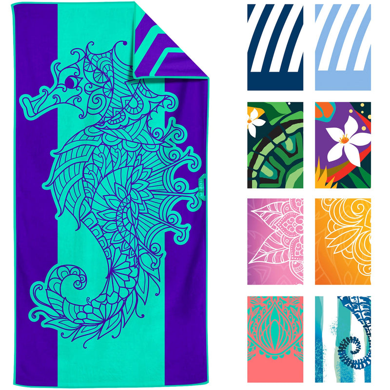 Load image into Gallery viewer, Microfiber Beach Towel