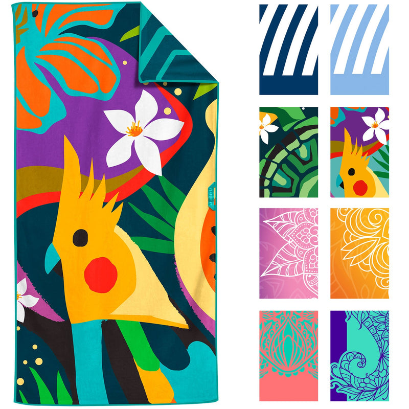 Load image into Gallery viewer, Microfiber Beach Towel