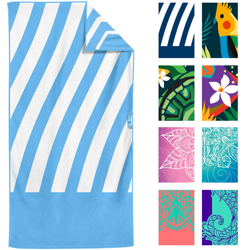 Load image into Gallery viewer, Microfiber Beach Towel