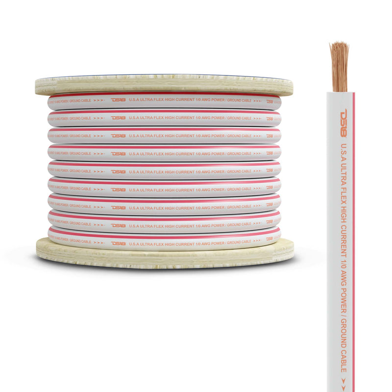 Load image into Gallery viewer, 0-GA Marine Grade Tinned 100% Copper OFC Power Wire -25 Feet