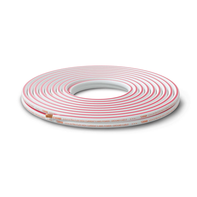Load image into Gallery viewer, 8-GA Marine Grade Tinned 100% Copper OFC Power Wire -100 Feet