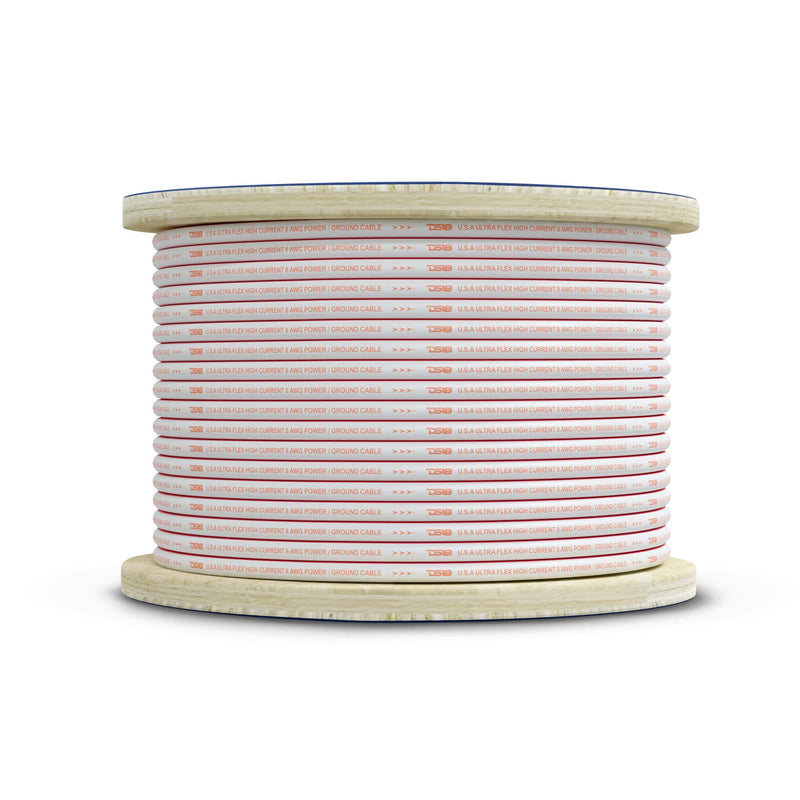 Load image into Gallery viewer, 8-GA Marine Grade Tinned 100% Copper OFC Power Wire -100 Feet
