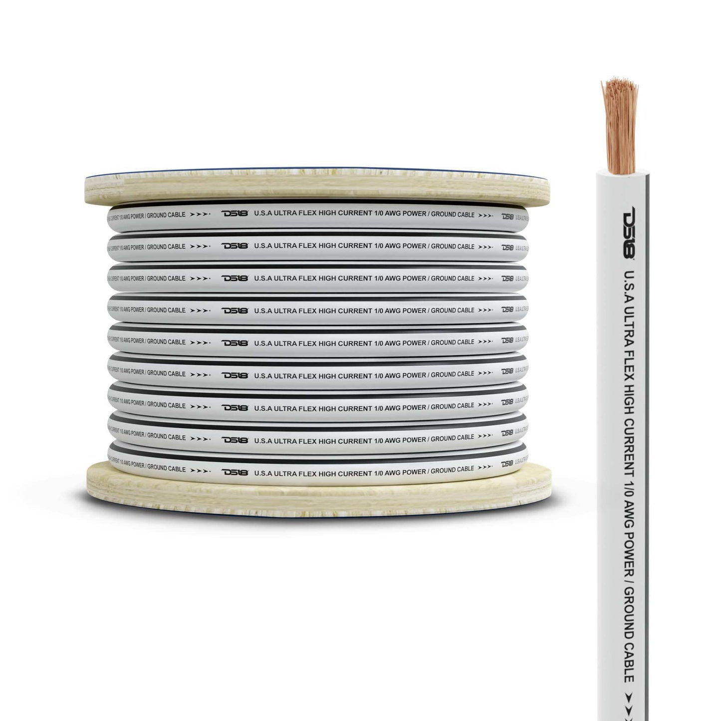 0-GA Marine Grade Tinned 100% Copper OFC Ground Wire -25 Feet - Skoutley Outdoors LLC