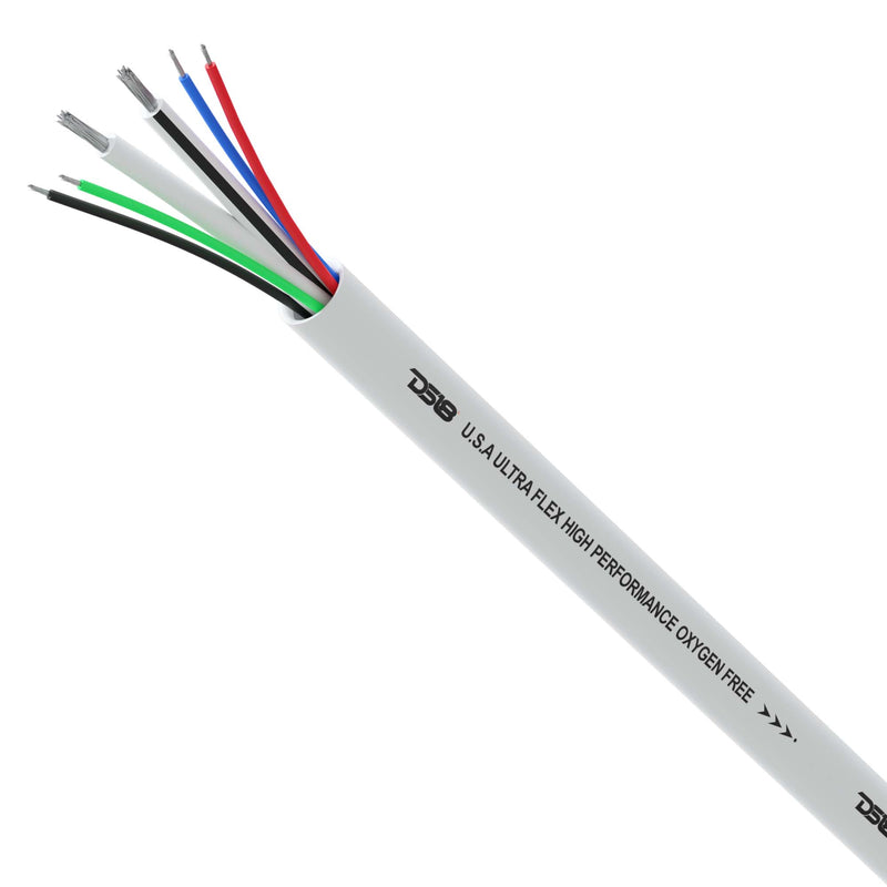 Load image into Gallery viewer, Marine Tinned OFC 18-GA Rgb Wires with 12-GA Speaker Wires 100 Feet
