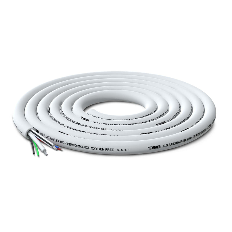 Load image into Gallery viewer, Marine Tinned OFC 18-GA Rgb Wires with 12-GA Speaker Wires 100 Feet