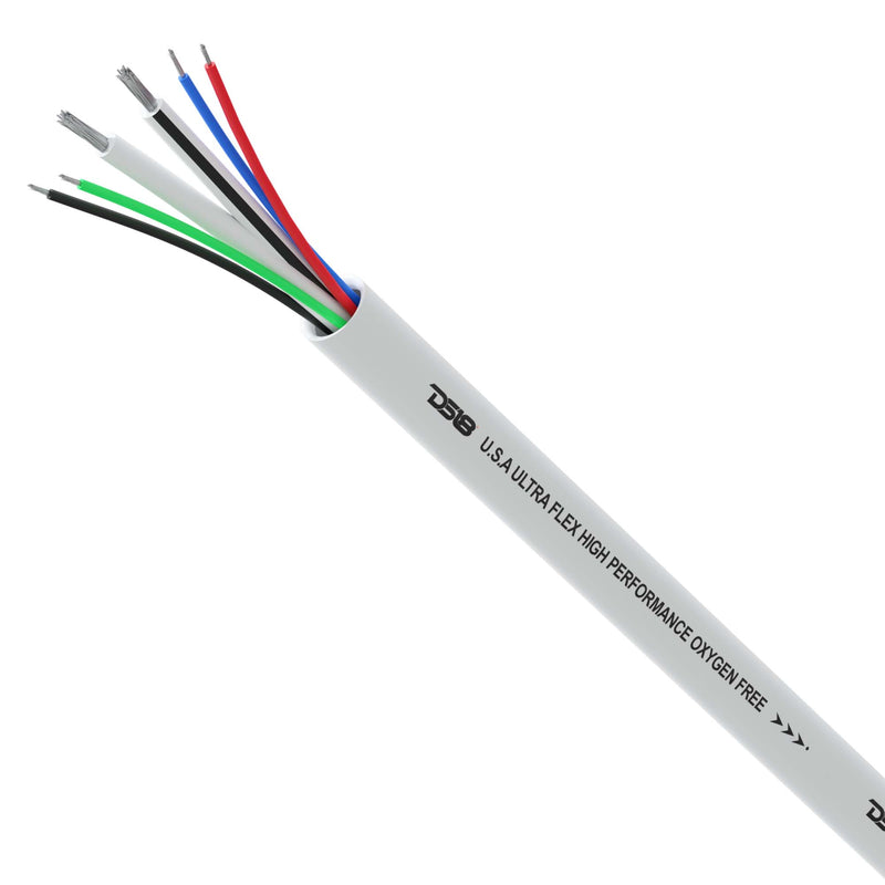 Load image into Gallery viewer, 18-GA LED RGB and 16-GA Speaker Wires Marine Grade Tinned 100% Copper OFC -100 Feet